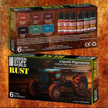 Flüssige Pigmente Set - RUST